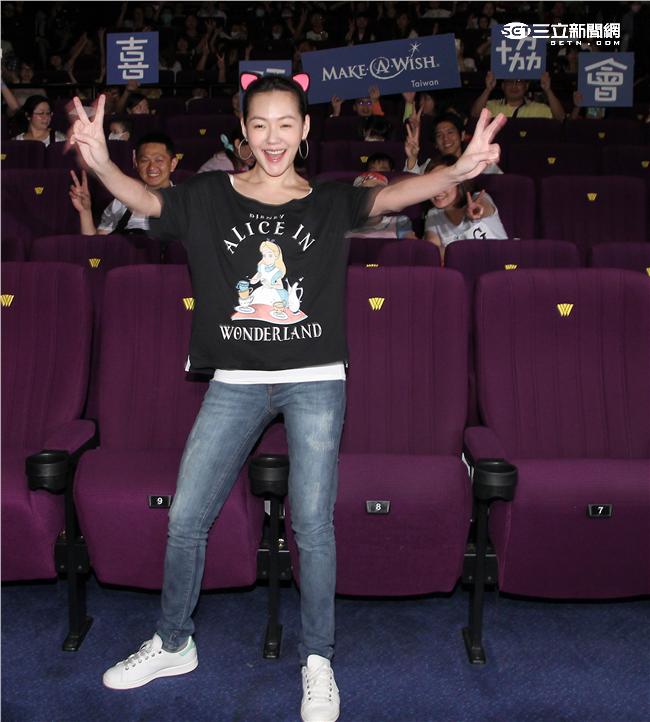 徐熙娣 (小S)出席電影「海底總動員2多莉去哪兒」慈善特映活動。（記者邱榮吉/攝影）

