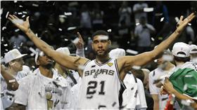Tim Duncan 圖／美聯社／達志影像