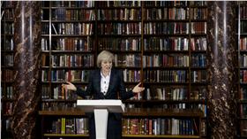 英國首相,梅伊,國際,脫歐（圖／美聯社／達志影像）