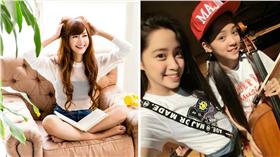 翻攝自歐陽娜娜臉書 翁茲蔓臉書 合成圖 歐陽妮妮