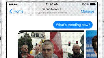 Yahoo：推4大領域聊天機器人