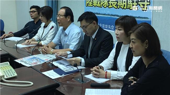 質疑登艦是作秀　藍委要小英登太平島