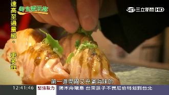夏日菜單！炙烤鮭魚生魚片引饕客上門
