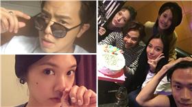 圖翻攝自楊丞琳微博臉書 小鬼臉書 合成圖