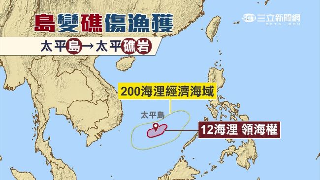 經濟海域縮水　每年漁貨量將銳減2億