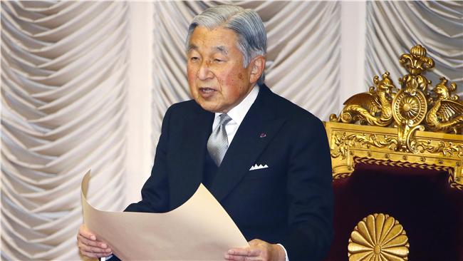 天皇體力不堪負荷　電視演說希望退位