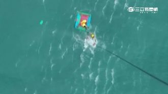 乘DIY保麗龍船　少年漂流3百公尺