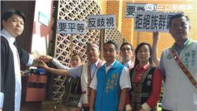 新北市議員宋雨蓁到北檢告網友。潘千詩攝影