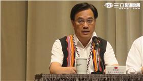 原民會主委示夷將・拔路兒。（記者盧素梅攝）