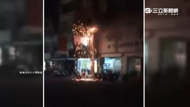 變電箱發爐火光四射　民眾目擊全嚇壞