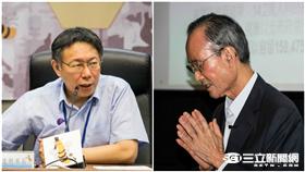 柯文哲、趙藤雄 記者林敬旻攝