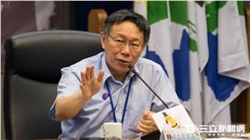 柯文哲 記者林敬旻攝