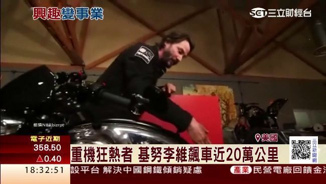 淡出好萊塢　基努李維賣起客製化重機