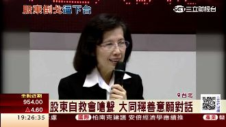 大同股票慘賠近4億　股東逼董座下台