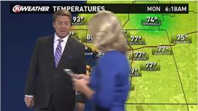 Pokémon Go,精靈寶可夢,氣象主播,圖／Allison Kropff臉書