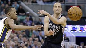 Manu Ginobili（AP）
