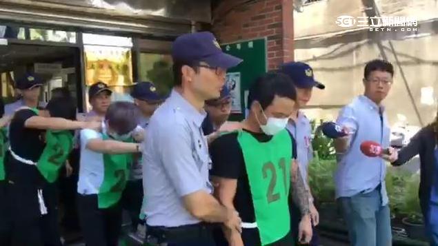 工程糾紛引報復　9惡煞擲信號彈被逮