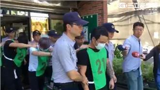 工程糾紛引報復　9惡煞擲信號彈被逮