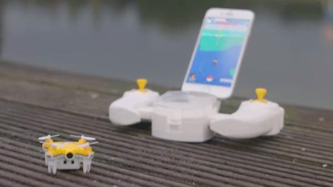 寶可夢夯！業者推專用搖桿空拍機