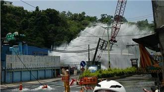 輸水管破裂　桃市35萬戶停水一天
