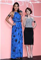 人氣女神柯佳嬿VS MODEL女神王麗雅，暢所欲言高潮體驗，相約一起直達高潮。（記者邱榮吉/攝影）