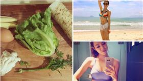 圖翻攝自茵茵臉書  合成圖