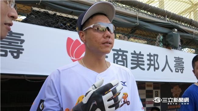 明星白隊林益全（圖／記者王怡翔攝）