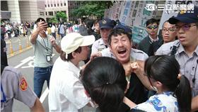 台獨、抗議、民進黨全代會（圖／記者林敬旻攝影）