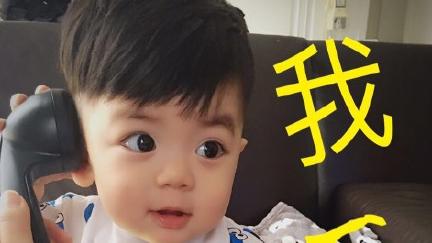 庹宗康小兒子超萌大眼　網友：像精靈