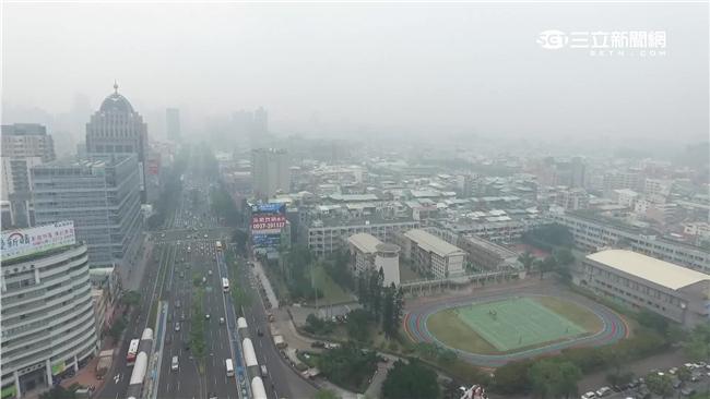 西半部空品差　4測站PM2.5紫爆