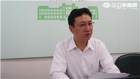 行政院發言人童振源。（記者盧素梅攝）