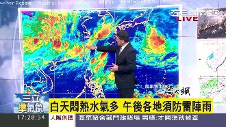 慎防午後雷陣雨　戶外活動要注意防曬