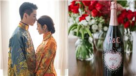 陳妍希、陳曉、婚禮（圖／翻攝自微博）