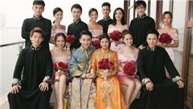 圖翻攝自新浪娛樂微博 陳曉 陳妍希 