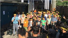 旗山大溝頂抗議　圖／翻攝自大溝頂老街臉書