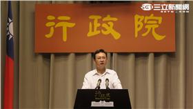 行政院發言人童振源。（記者盧素梅攝）