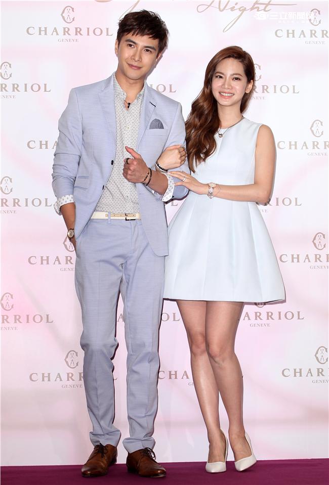 曾之喬、謝佳見提前與粉絲過七夕情人節。（記者邱榮吉/攝影）