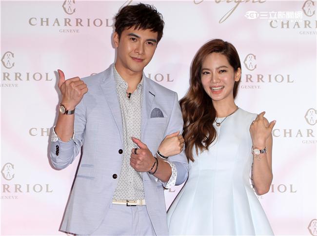 曾之喬、謝佳見提前與粉絲過七夕情人節。（記者邱榮吉/攝影）