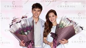 曾之喬、謝佳見提前與粉絲過七夕情人節。（記者邱榮吉/攝影）