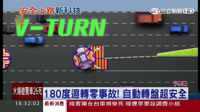 開過頭怎辦？泰研發高速公路迴轉轉盤