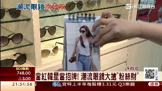 潮流眼鏡進軍台灣　朴信惠也愛不釋手