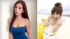 ▲拐拐和小茉莉都曾被選為宅男女神。（圖／翻攝自拐拐、小茉莉臉書）