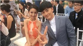 林依晨/鄭元暢微博