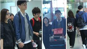 圖翻攝自斑斕心情有我寫的挑剔Look微博 陳曉 陳妍希 合成圖
