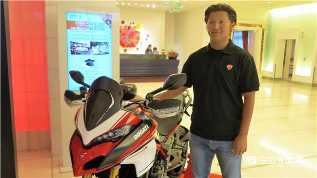 受邀重機發表會　陳禹勳大談機車經