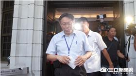 台北市長柯文哲大巨蛋 記者林敬旻攝