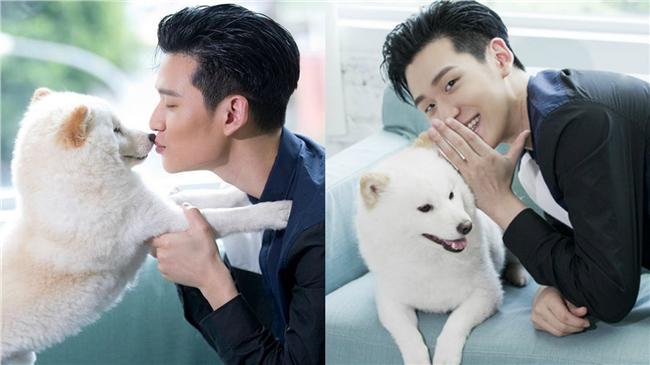 周興哲愛犬貼心憋尿　只為陪拍寫真