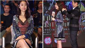 圖翻攝自斑斓心情有我写的挑剔Look微博 林心如 合成圖