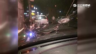 台電綠建築公安不足？遭控石塊砸爛車