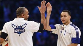 Dell Curry與Stephen Curry,NBA（ap）